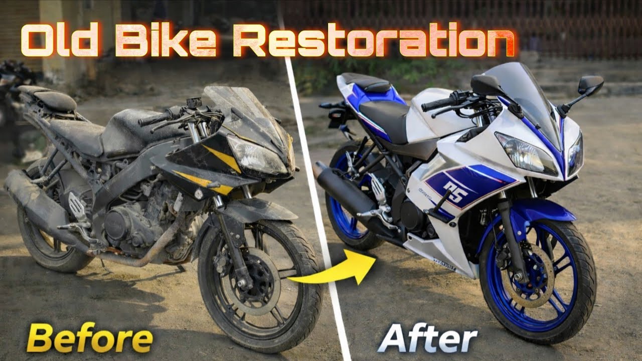 Yamaha R15 Complete Restoration | Before & After 😍