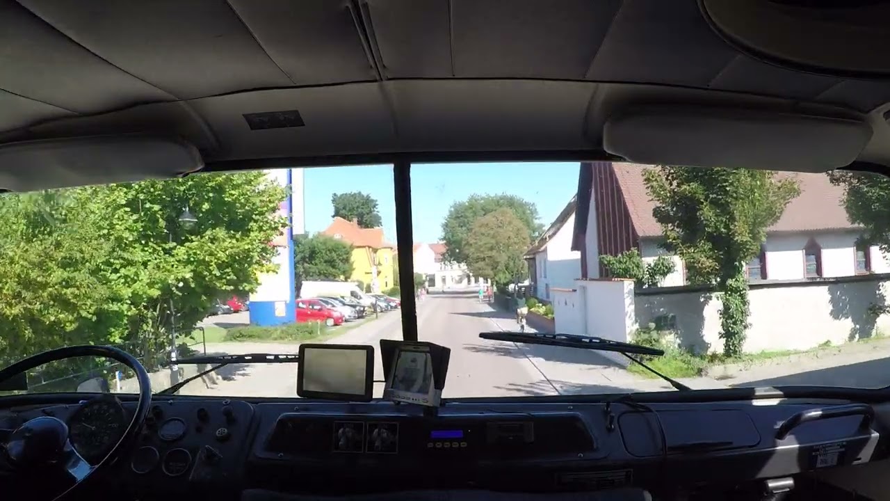 Fahrt durch Malchow