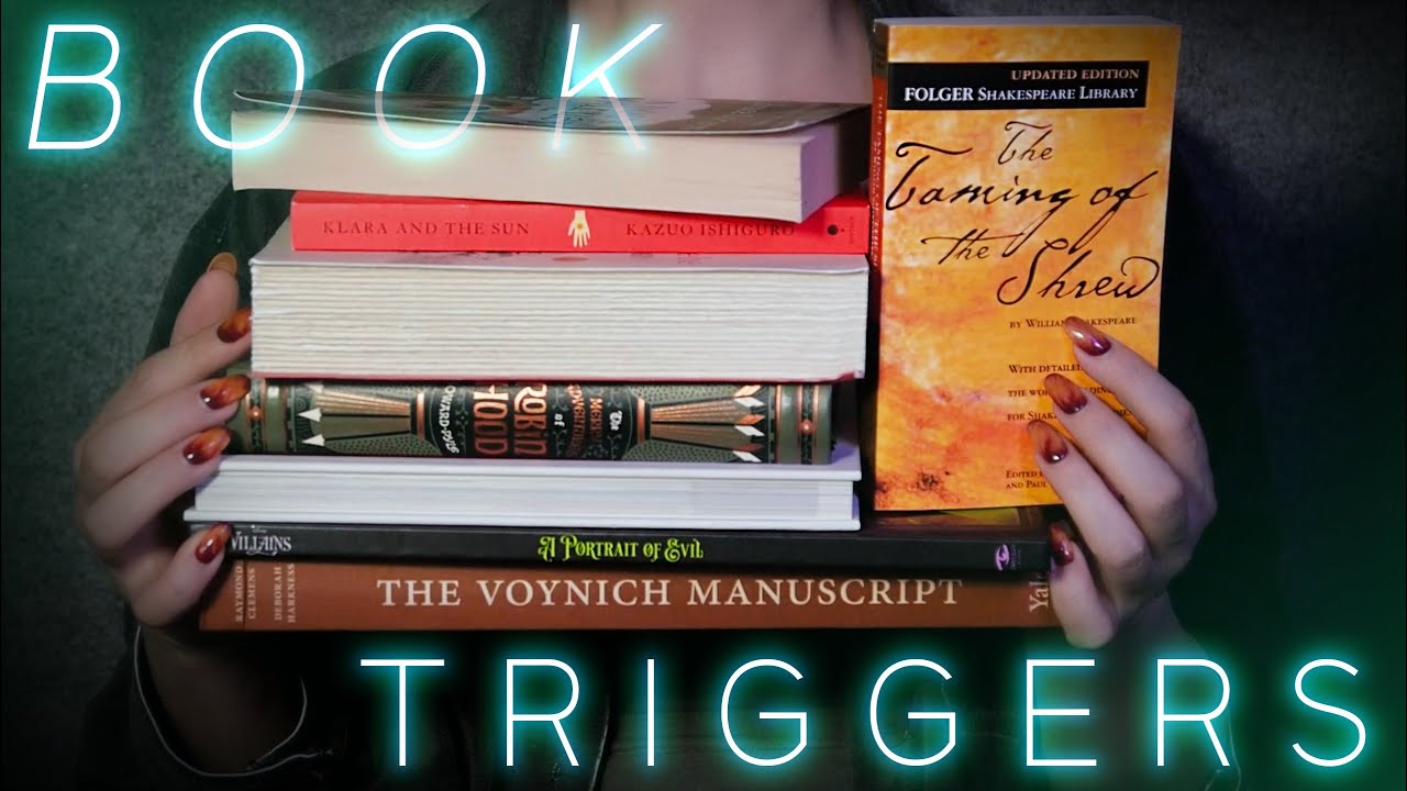 🎧ASMR Top 8 Book Triggers to Induce IMMEDIATE Calm Sleep / NO TALKING