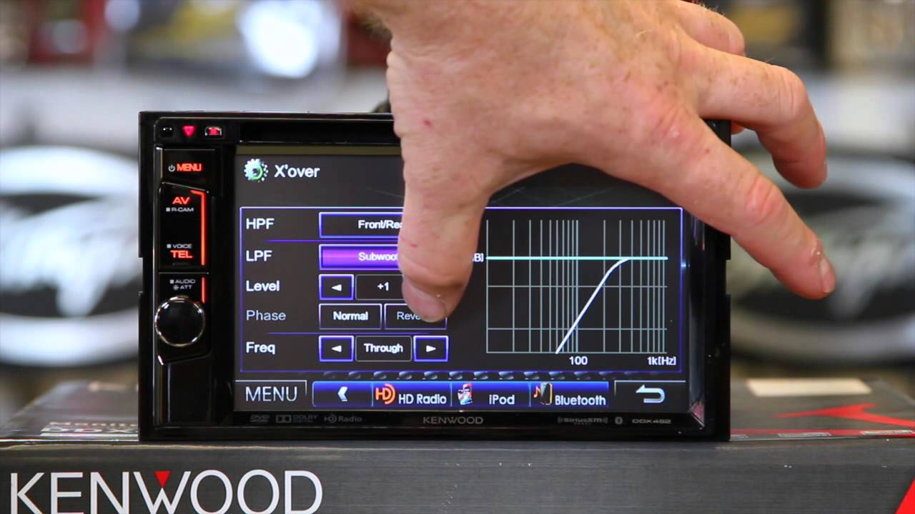 How to do the sound settings on the Kenwood eXcelon DDX492 6.2