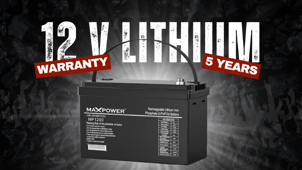 Maxpower Now Brings Lithium Battery in 12 Volts