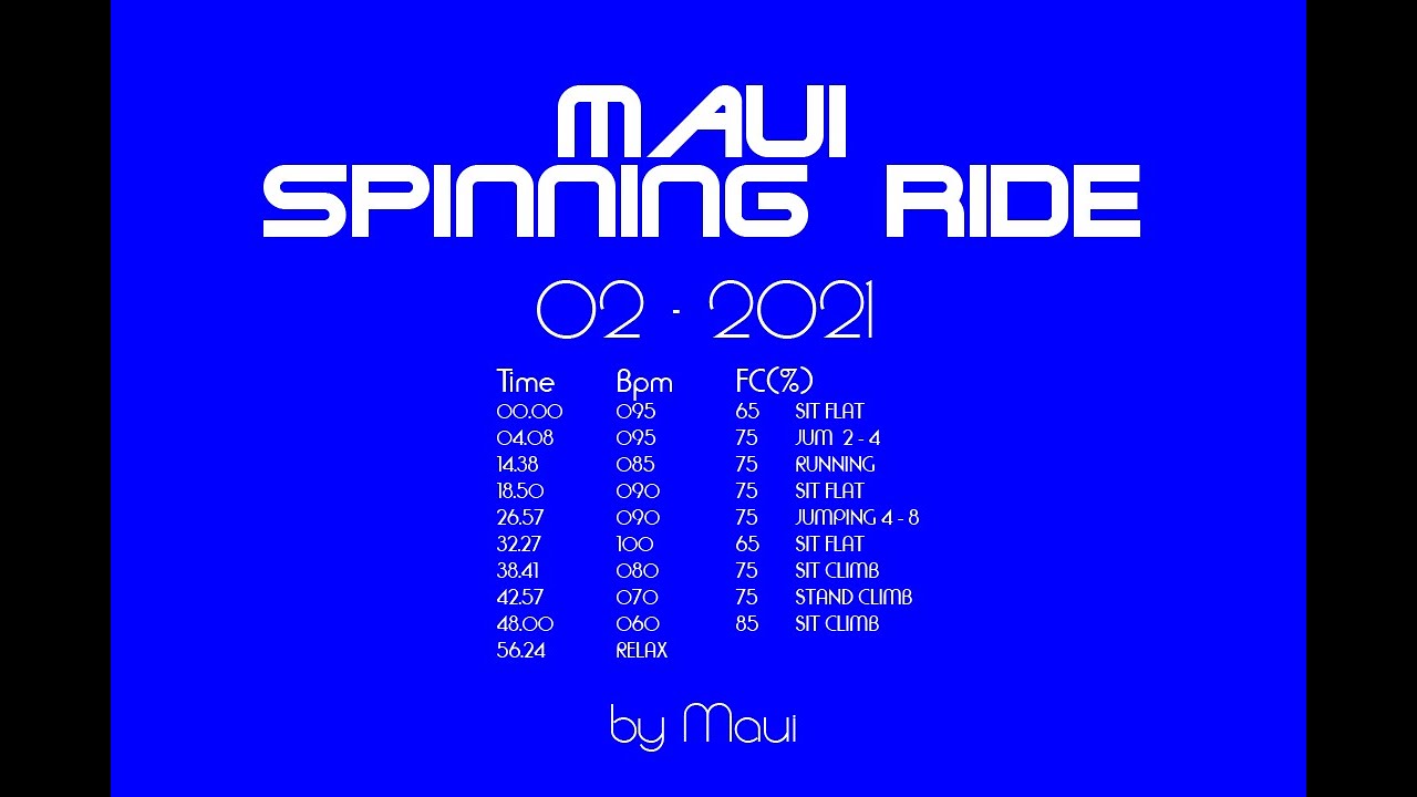 MAUI SPINNING RIDE   02-2021