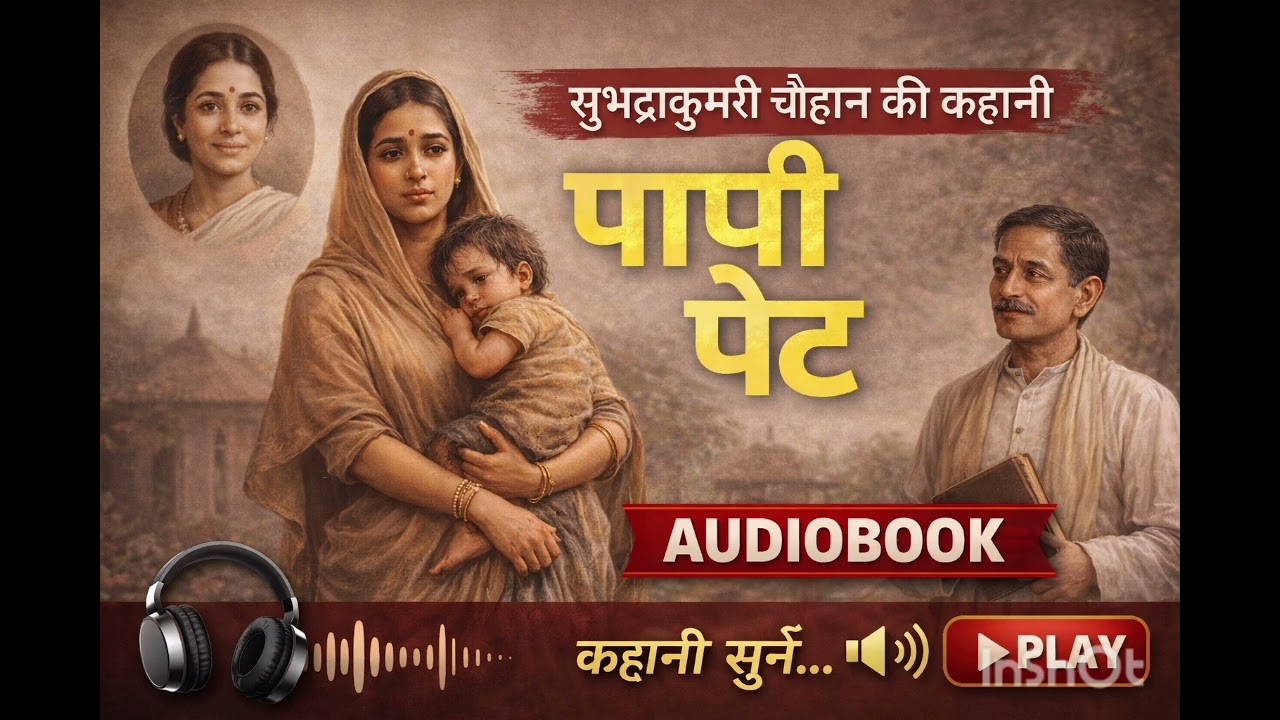 “पापी पेट – जब भूख इंसान से सब कुछ छीन ले | सुभद्रा कुमारी चौहान” #hindi #audiobook #kahani #viral