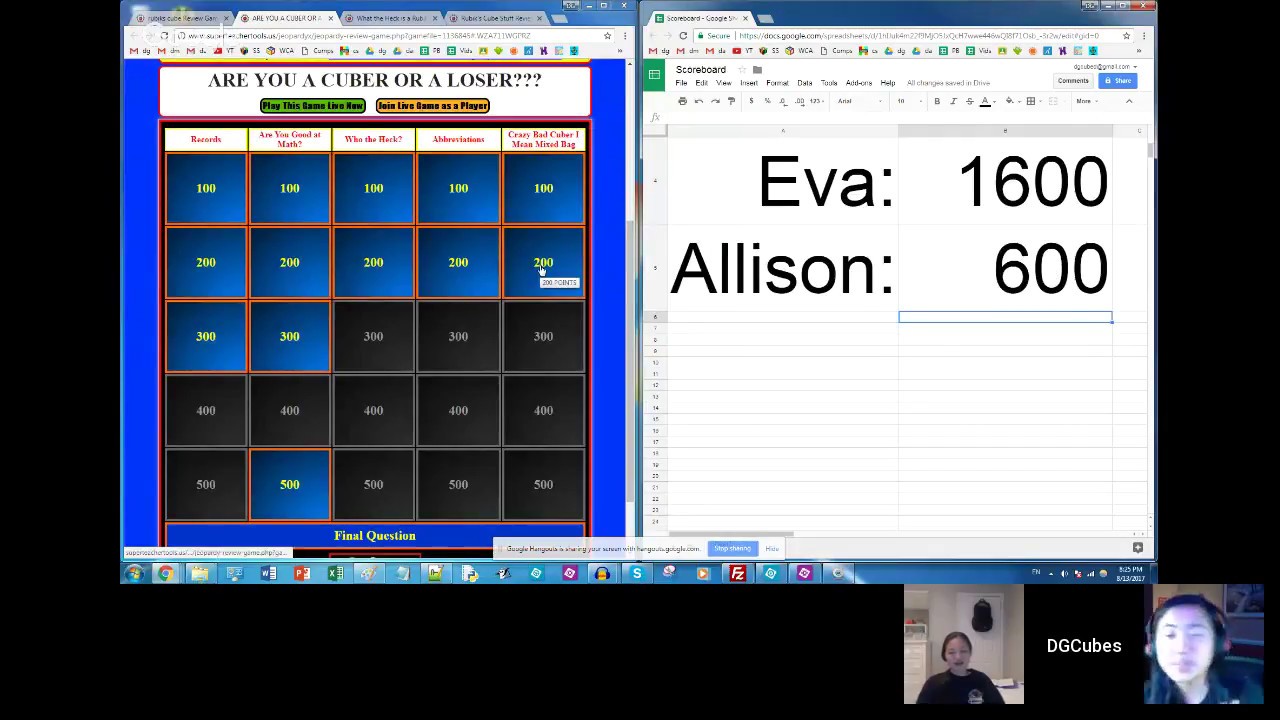 THROWBACK Cubing Jeopardy Stream | Feat. Hashtag Cuber and TheProgrammingCuber