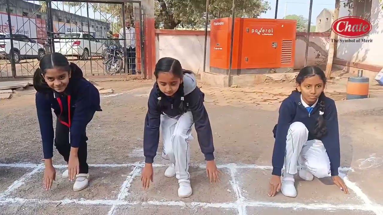 Annual Sports Day 2025-26 Part 1 at Chate School & Jr. College, Varangaon.