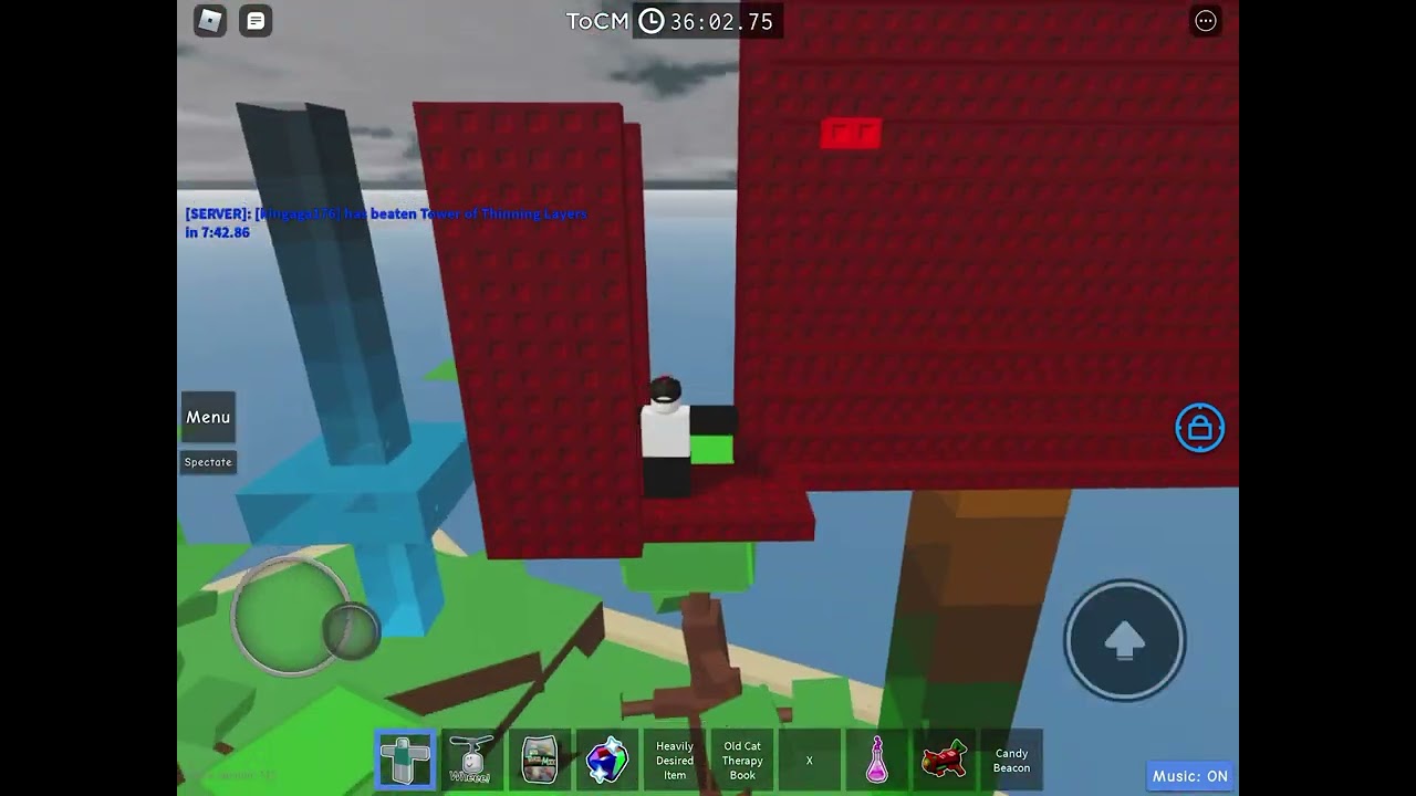 Tower of Chaotic Moments (ToCM) beaten (roblox jtoh)