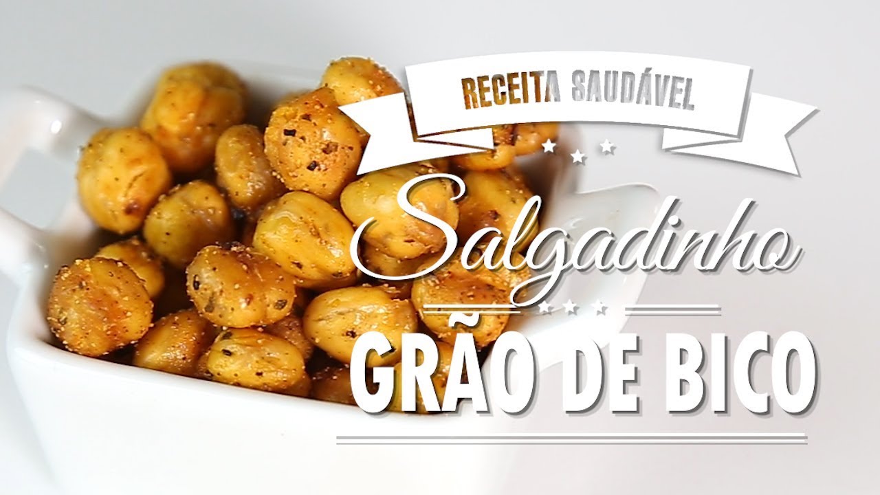 SALGADINHO DE GRÃO DE BICO {aperitivo crocante} | Mamãe Vida Saudável #210