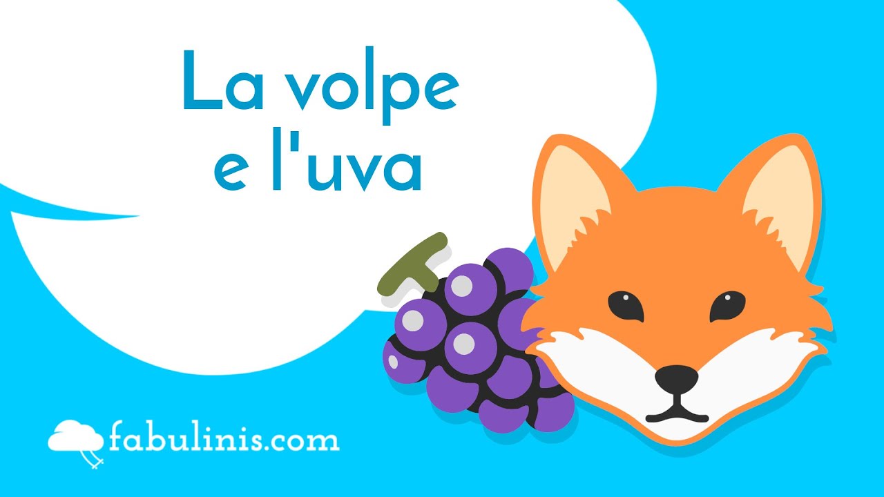 La volpe e l'uva 🦊🍇 favole di Esopo raccontate