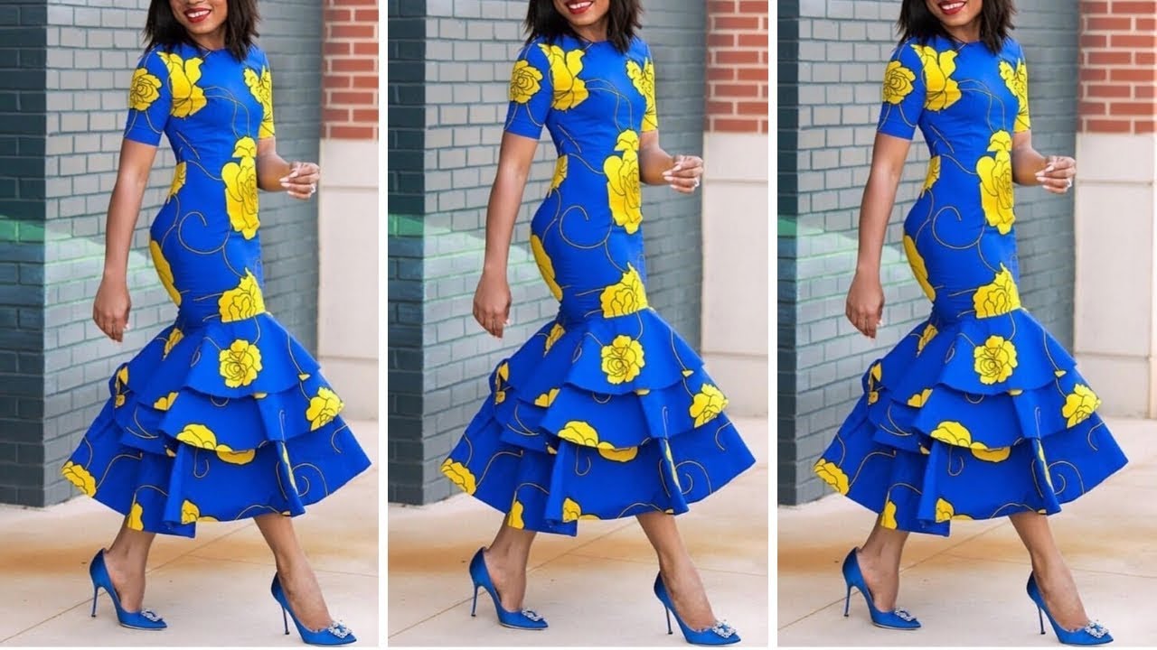 HOW TO MAKE A DRESS  WITH THREE LAYER CIRCLE HEM