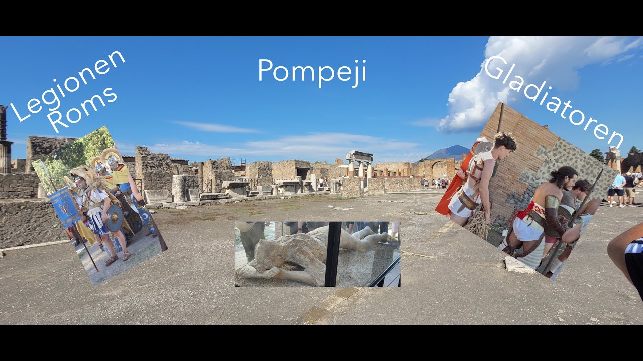 Herbstreise Italien 2025 Teil 7   Ein Tag in Pompeji incl. Aufmarsch der IX  römisches Legion.