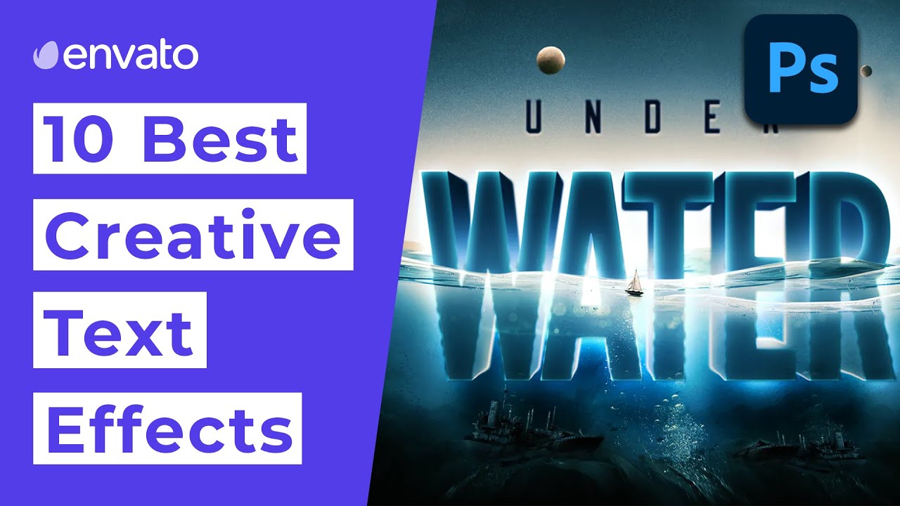 10 Best Text Effects for Photoshop [2021]
