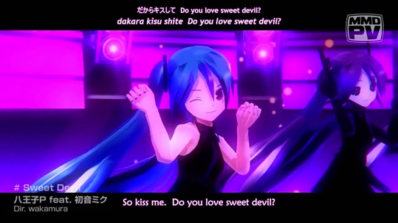 Sweet Devil - by Hachiouji-P and q*Left feat. Hatsune Miku (English-Romaji sub)