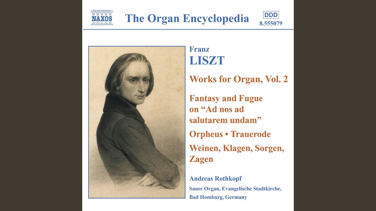Variations on Bach's Weinen, Klagen, Sorgen, Zagen and Crucifixus from Mass in B minor, S673/R382