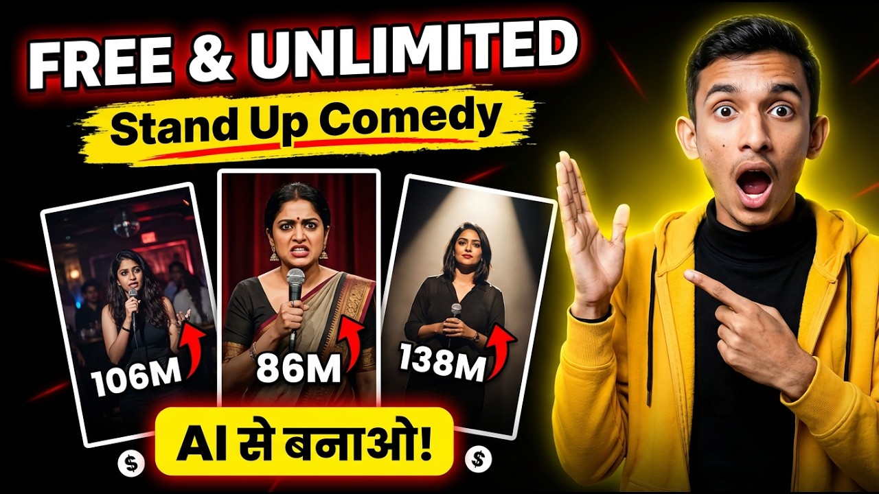 How to Make AI Stand-Up Comedy Videos 🤣 | Full Beginner Guide 2026