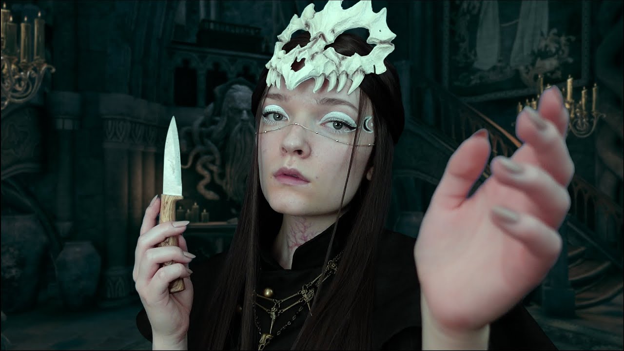 ASMR 🩸🔪 Cultist performs a Ritual on you #halloween