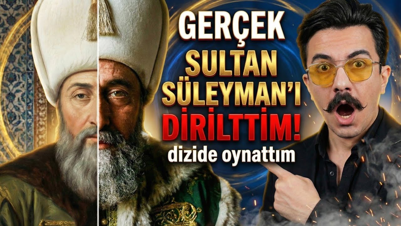 Oyunculara Gerek Yok! Yapay Zeka ile Sultan Süleyman'ı Dirilttim (Adım Adım Eğitim)