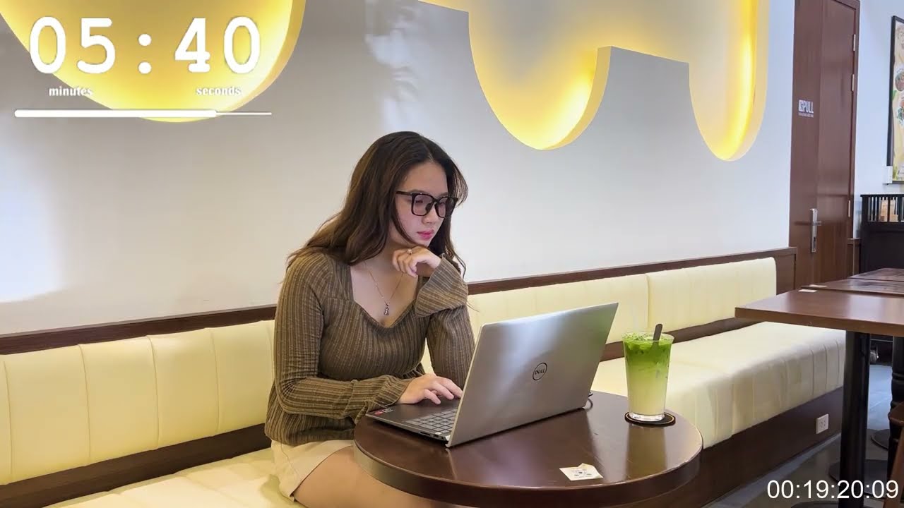 Study With Me 3 Hours ☕ Pomodoro 25/5 | Gentle Lofi, Deep Focus