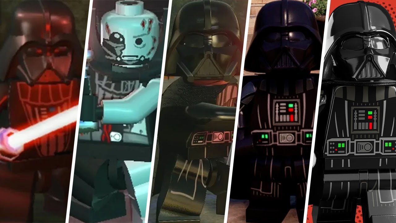 Эволюция Дарта Вейдера в видеоиграх LEGO (2005 - 2025)