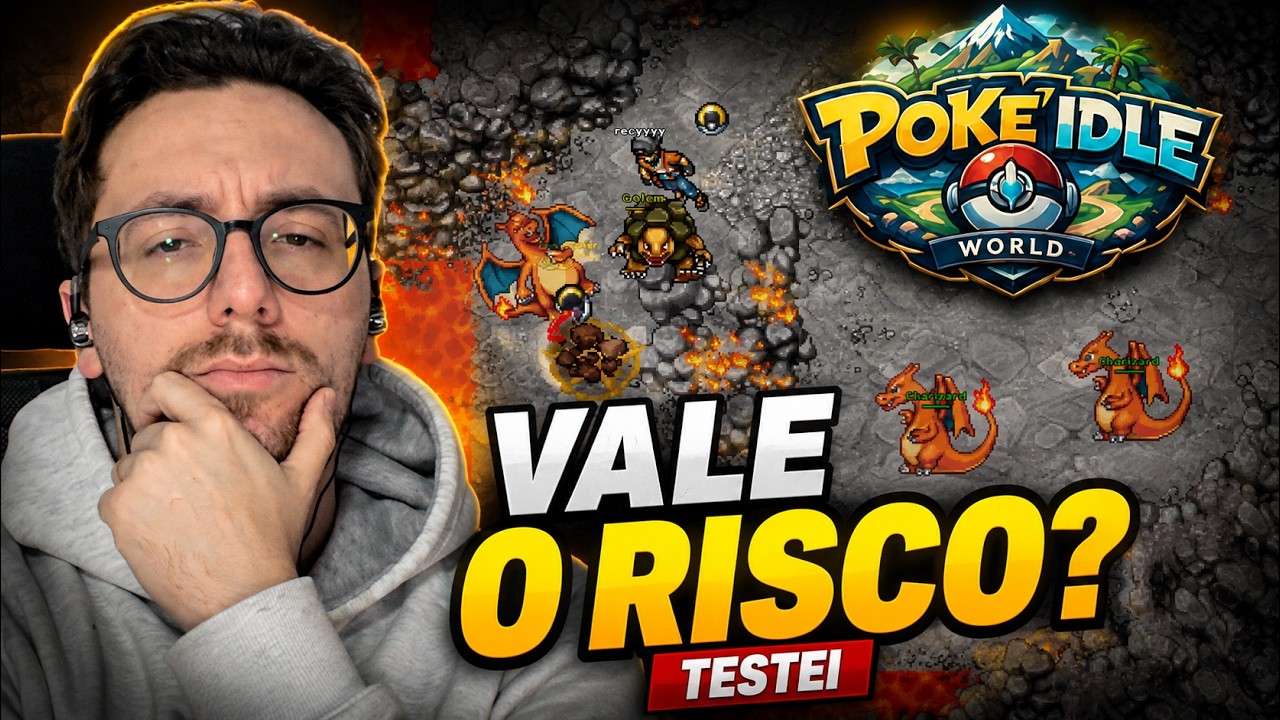 Poke Idle World: TESTEI O IDLE DE POK&Eacute;MON COM RMT&hellip; VALE O RISCO?