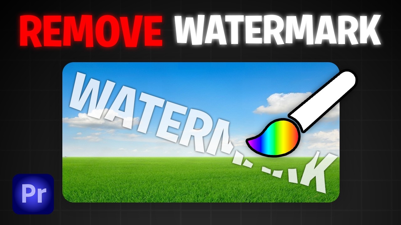 How To Remove a Watermark From Video in Premiere Pro