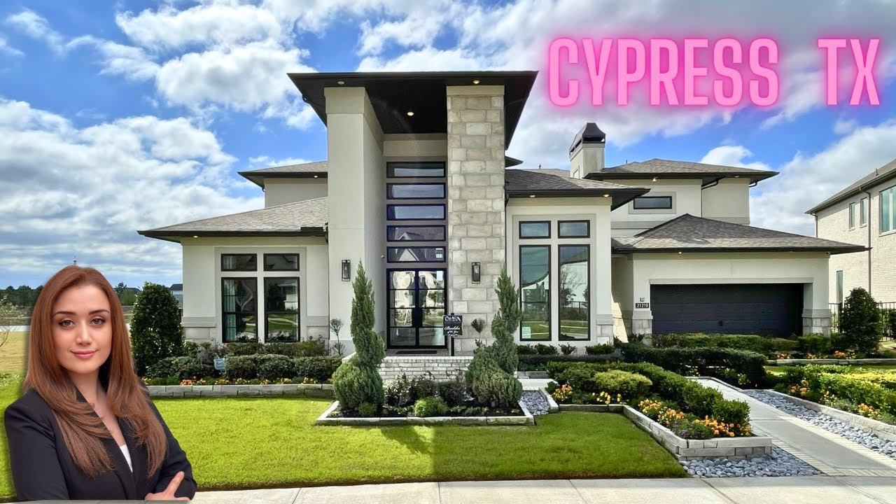 Newmark Homes Versailles Model Tour | Bridgeland Cypress TX | 4 Bed 4.5 Bath | 4,379 SqFt