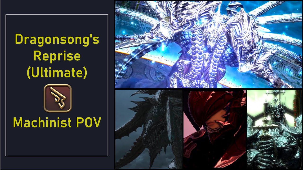 FFXIV - Dragonsong's Reprise (DSR) - MCH POV (7,130 DPS) - 6.2