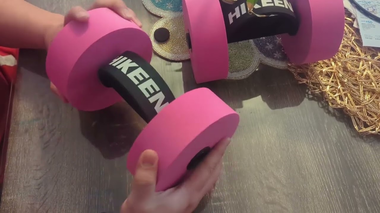 Hikeen Aquatic Exercise Dumbbells Water Dumbbell Pool