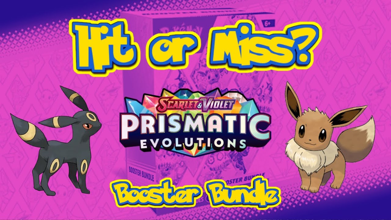 Hit or Miss?💎 Prismatic Evolutions Booster Bundle 💎 #pokemon #pokemontcg #prismaticevolutions