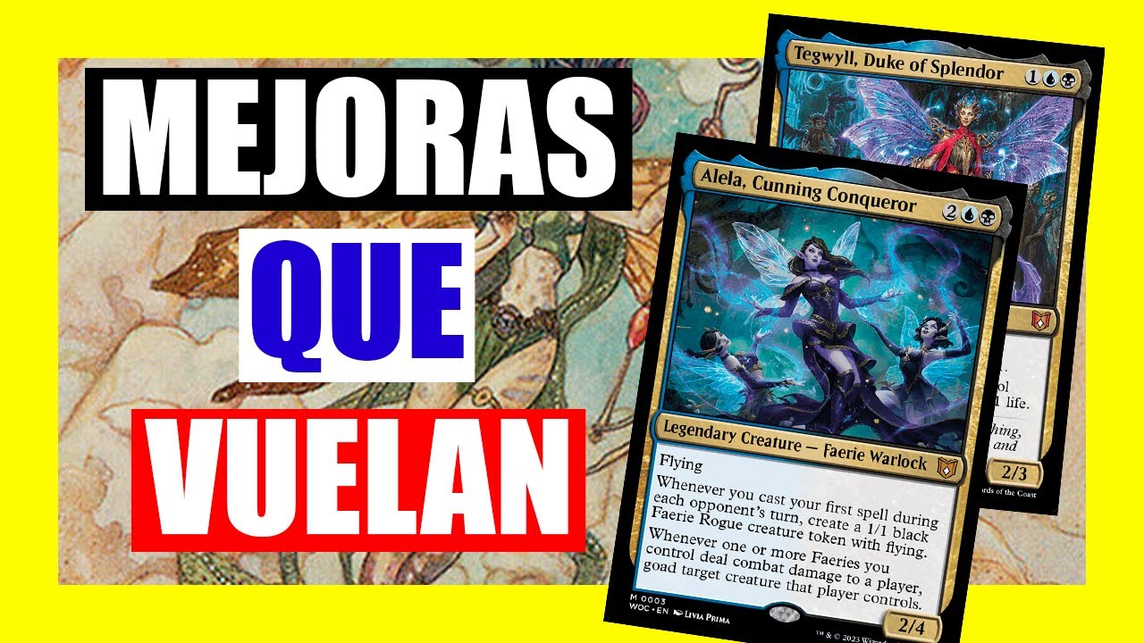 🔥ALELA y TEGWYLL🔥MEJORAS BRUTALES para el PRECONSTRUIDO DOMINIO FEÉRICO💪Commander en Español
