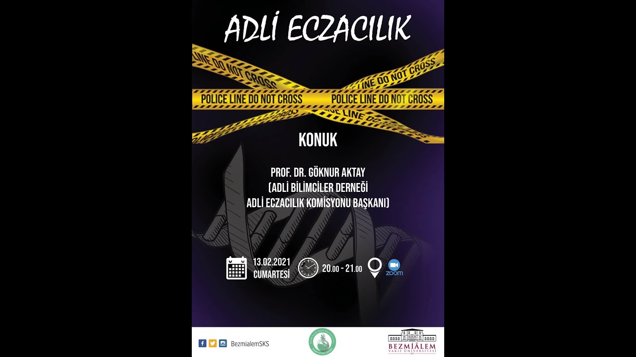 Prof. Dr. Göknur Aktay'la Adli Eczacılık