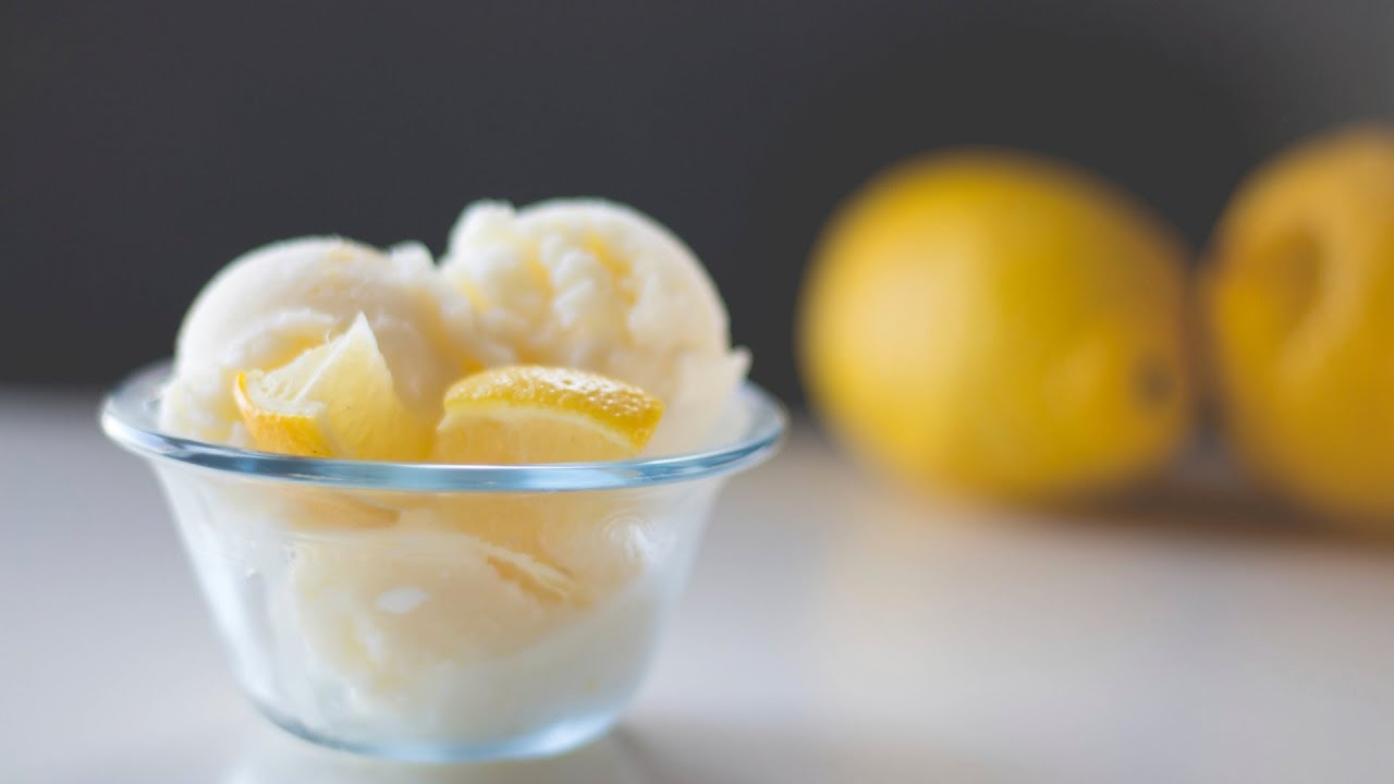Lemon Buttermilk Ice Cream