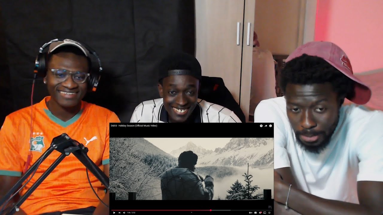 Réaction à Didi B – Holiday Season | Il est CHAUD 🔥 (JM x Junior x Adams)