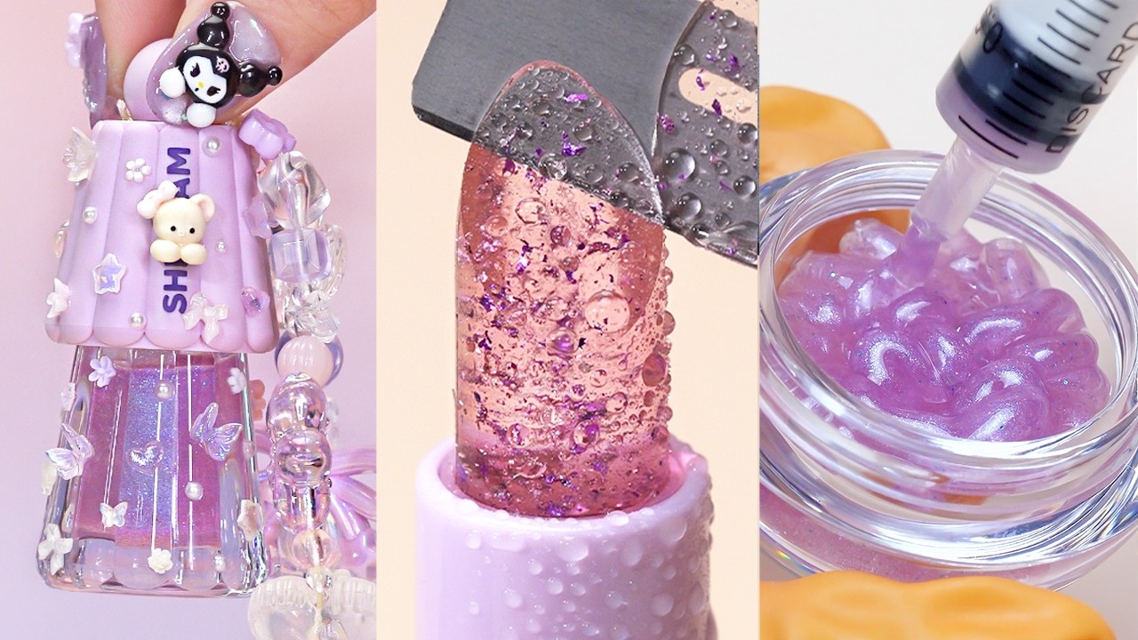 2 Hours Satisfying Makeup Repair ASMR💄How to Fix Broken Makeup & Make DIY Handmade Lip Balms #19