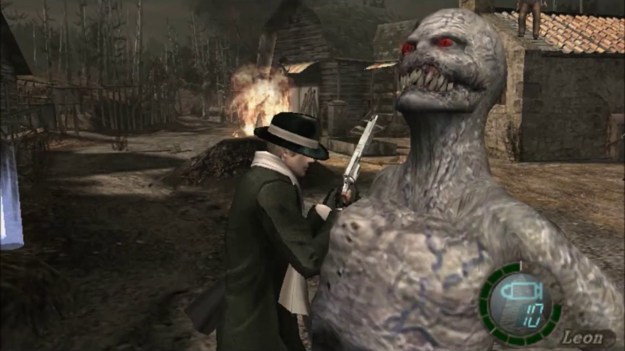 Resident evil 4  (León vs Regeneradores) modo profesional