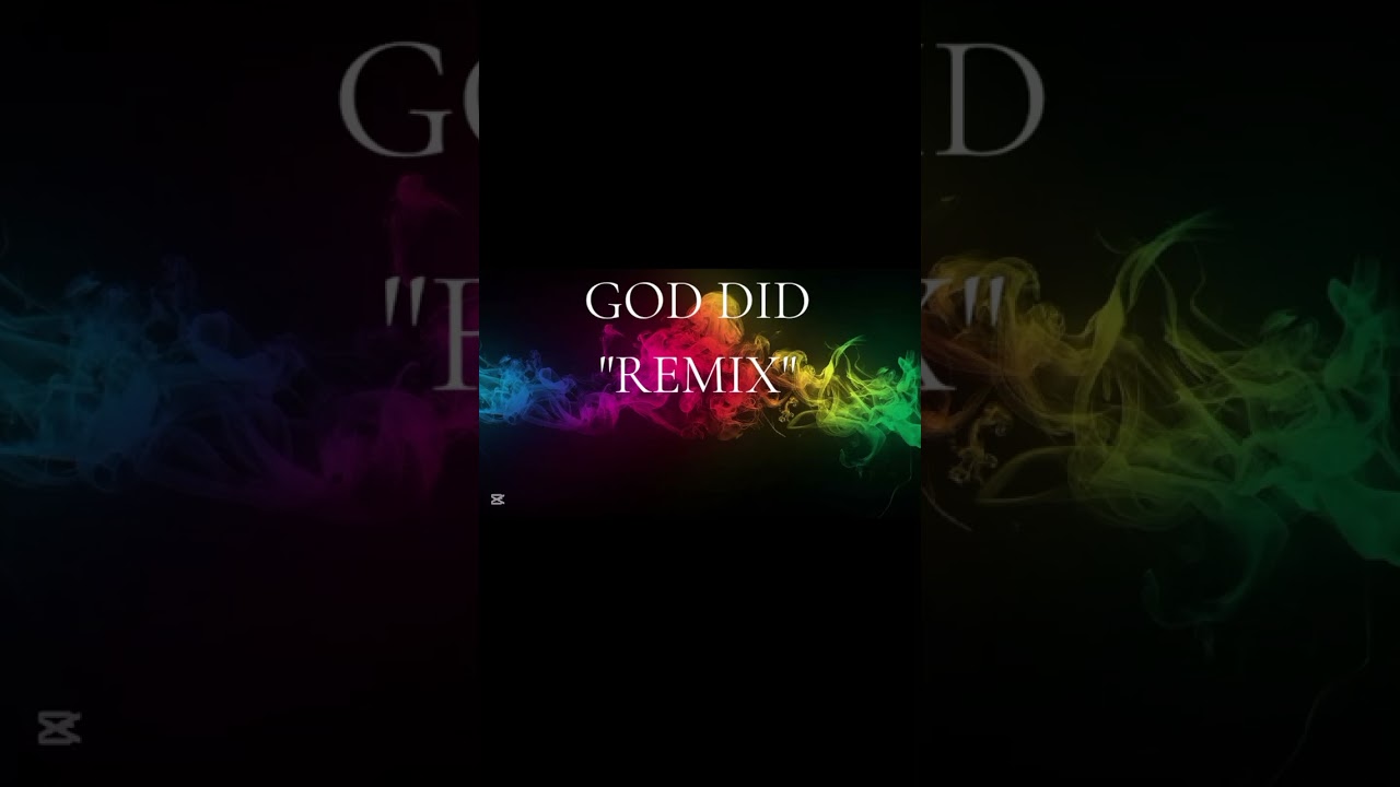 GOD DID 