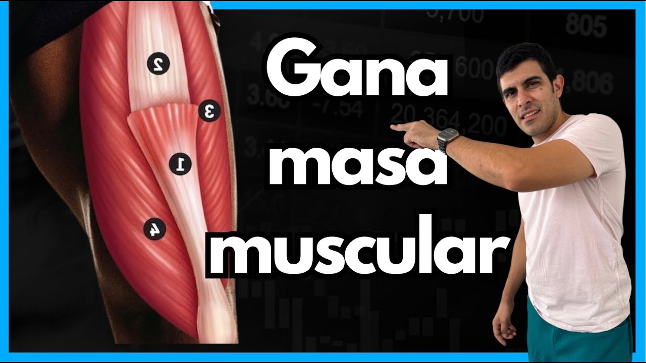 Este secreto  AUMENTA LA MASA  muscular de las piernas con 5 ejercicios