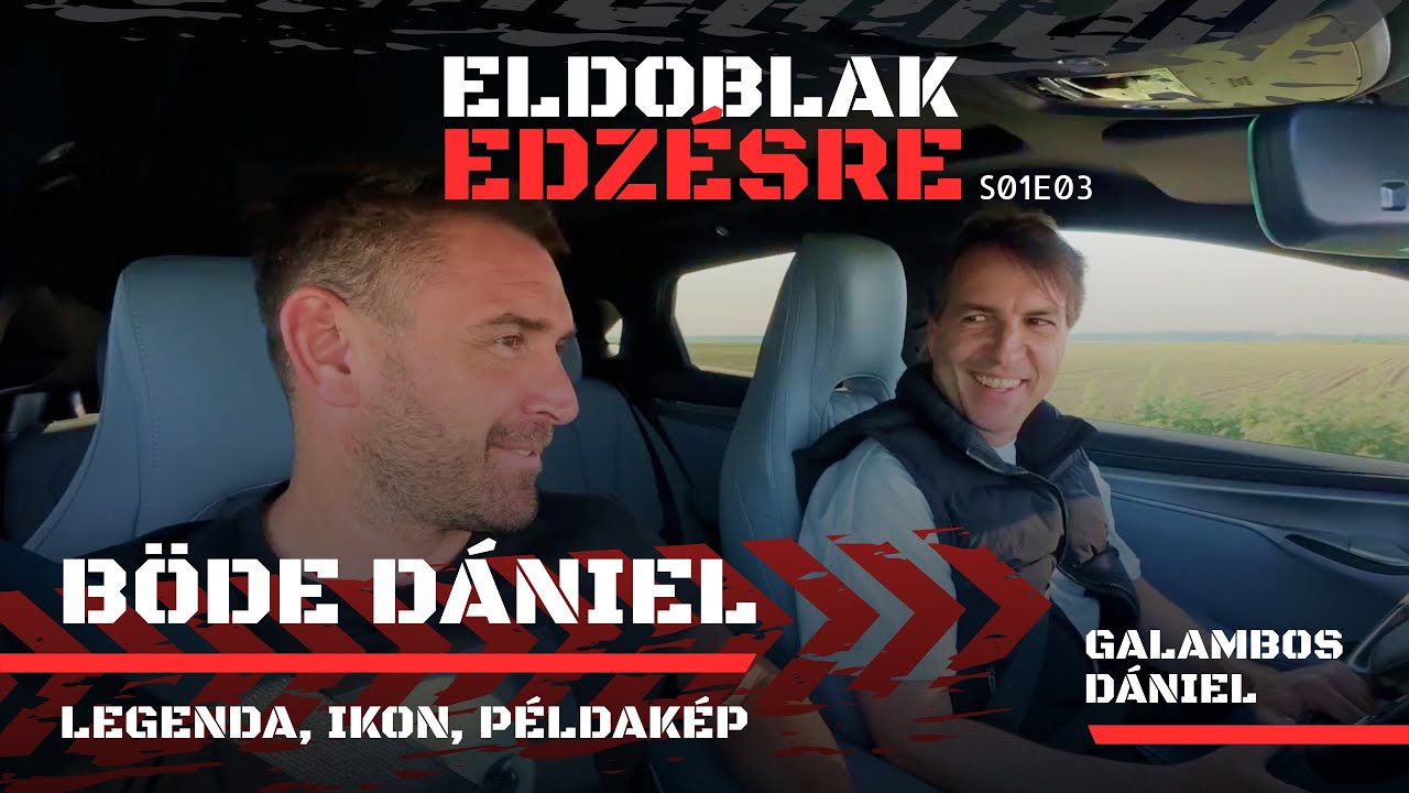Eldoblak edzésre – Böde Dániel