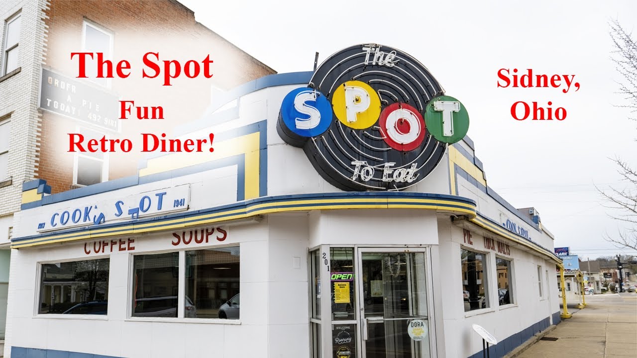 The Cook's Spot Retro Diner in Sidney Ohio. Fun nostalgia and Americana.
