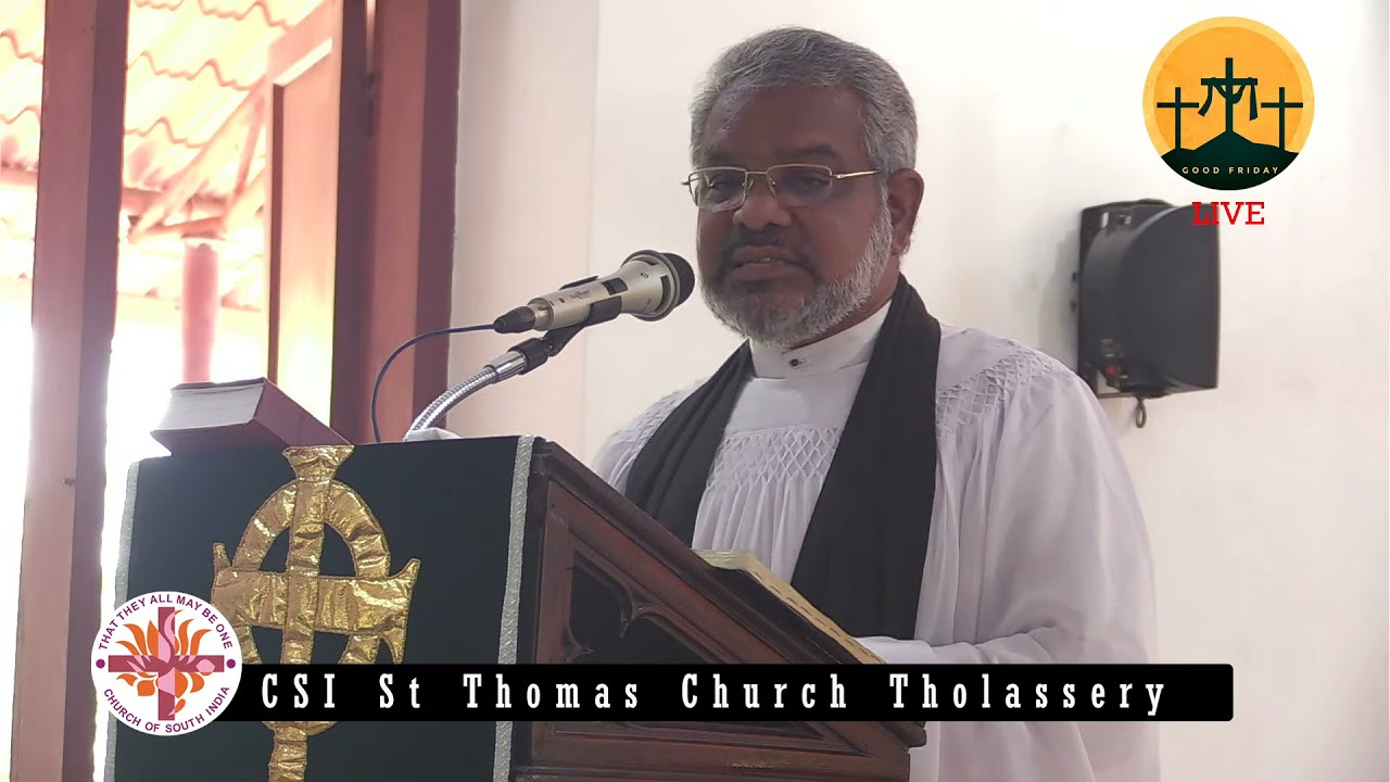 &ldquo;I thirst.&rdquo; &mdash; John 19:28 || Rev Dr Jacob Daniel || 5th Saying