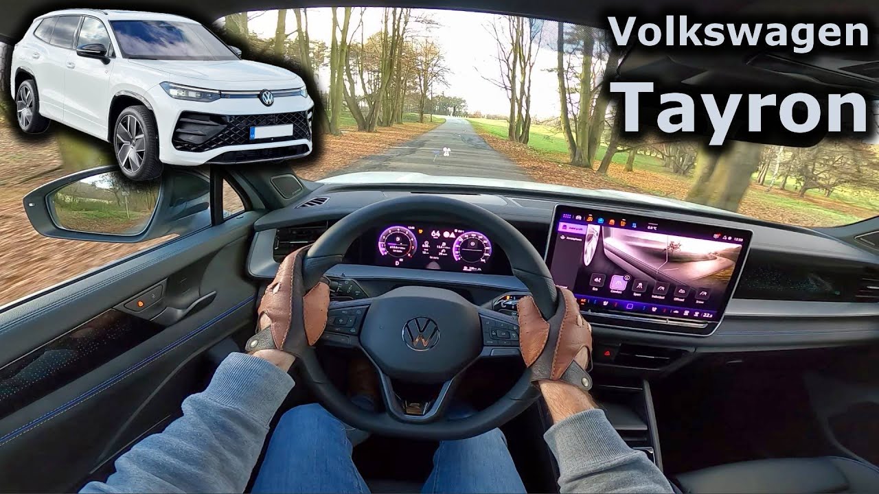 2025 Volkswagen Tayron R-Line 2,0 TSI DSG 195 kW | POV driving