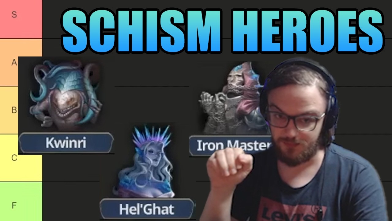 Ranking Schism Heroes (they are all OP)