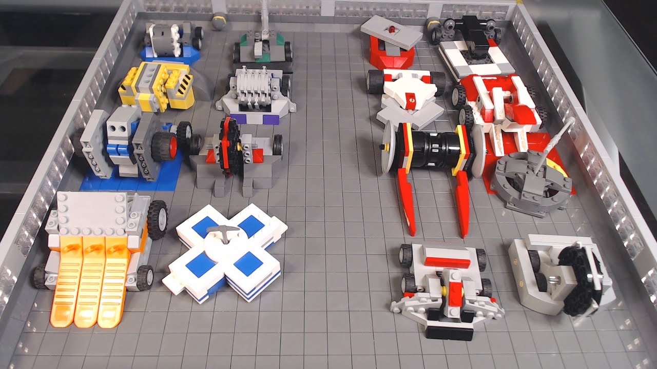 Lego Battlebots Custom Tournament Episode 1