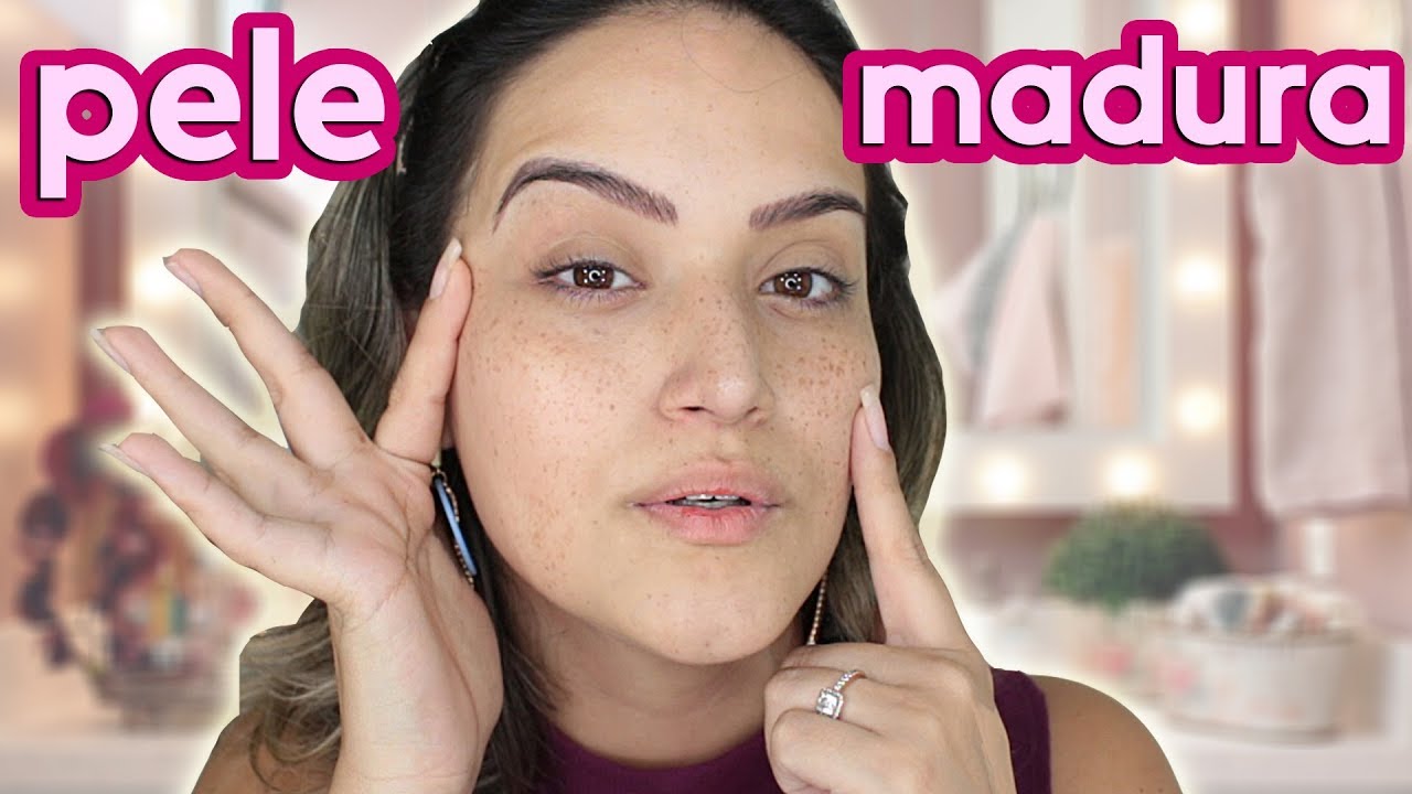 Produtos de MAQUIAGEM perfeitos para PELE MADURA