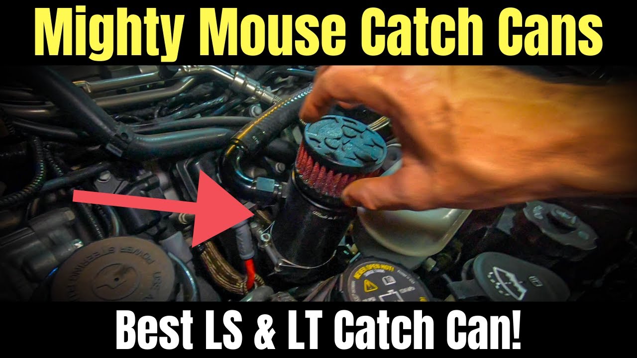 MIGHTY MOUSE OIL CATCH CAN - Best LS & LT Catch Can Made!