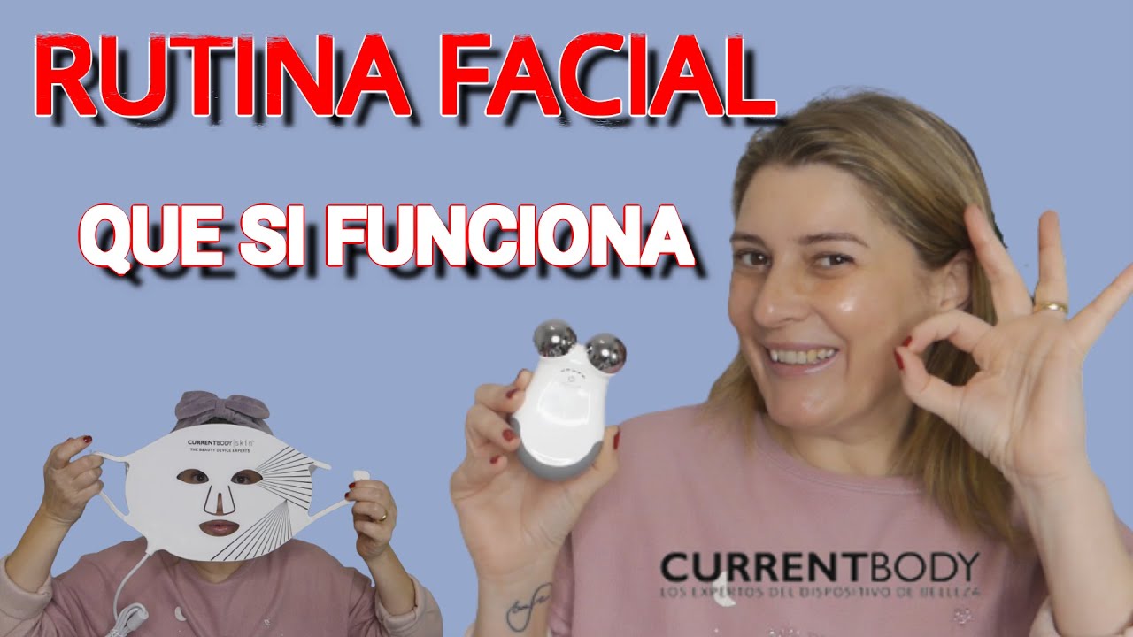 RUTINA FACIAL DE DIA usando el MEJOR aprato FACIAL NUFACE 😱 + SORTEO🎁