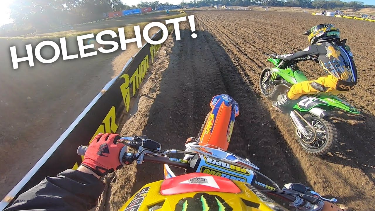 Haiden Deegan Holeshots Mini O's 2019 85cc Class with Last Gate Pick