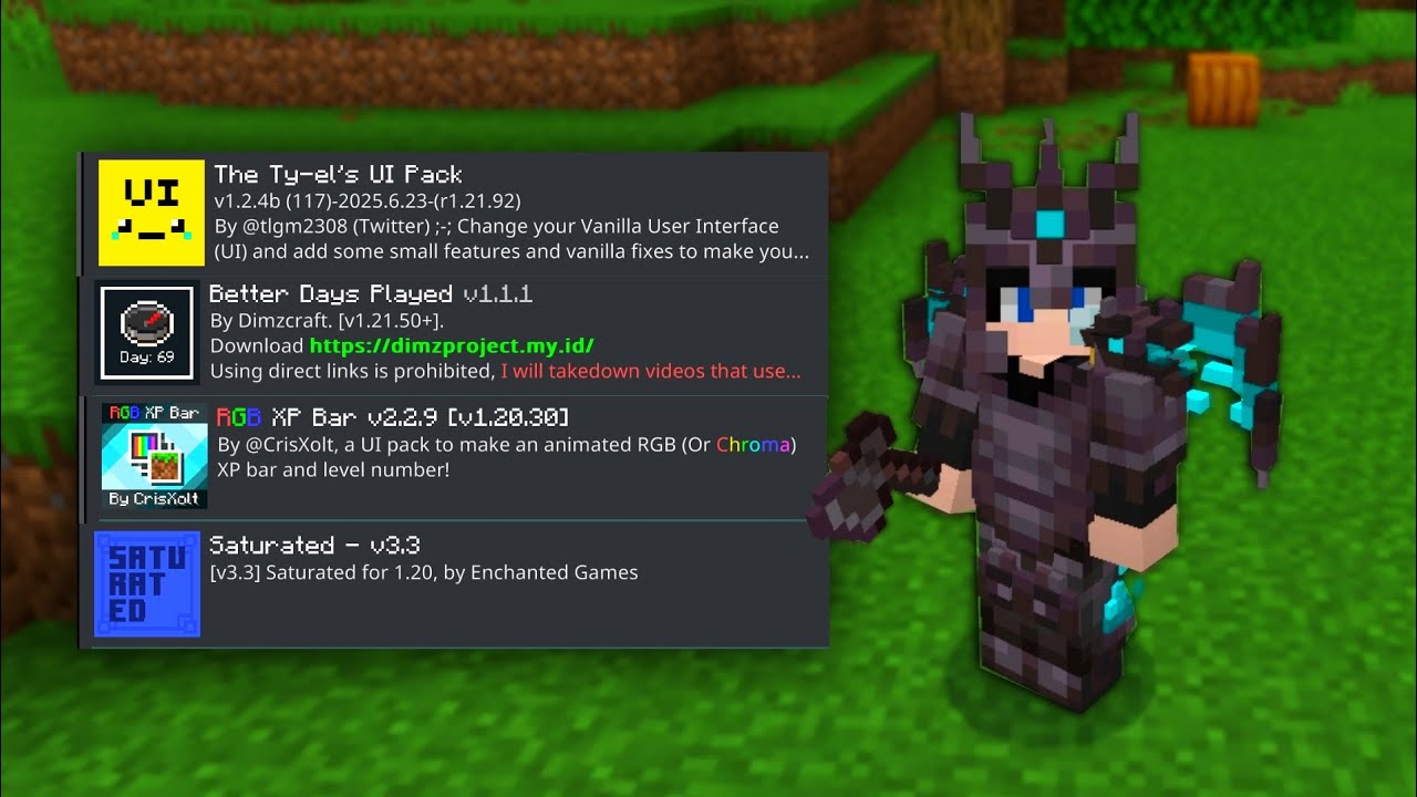 AS MELHORES TEXTURAS ÚTEIS PARA MINECRAFT BEDROCK 1.21