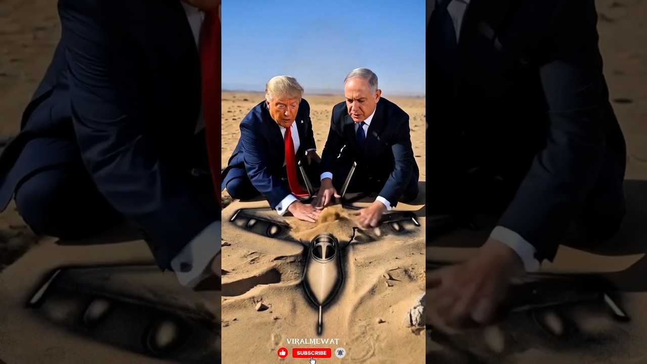 Iran Trolls Trump & Bibi with Fake Targets 😂 | AI Funny Parody #usavsiran
