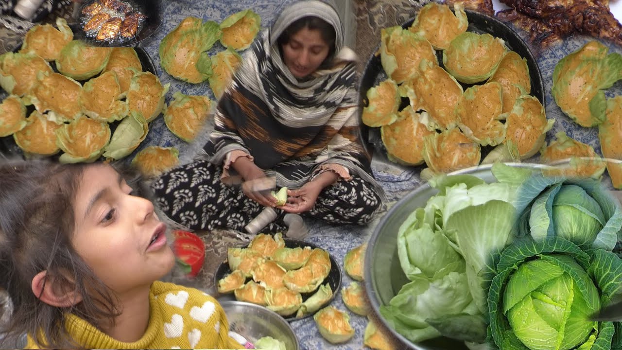 Patta Gobhi Ka Besan Wala Patta | Patta Gobhi Ki Besan Wali Sabji Kaise Banaen | Sama Village Vlogs