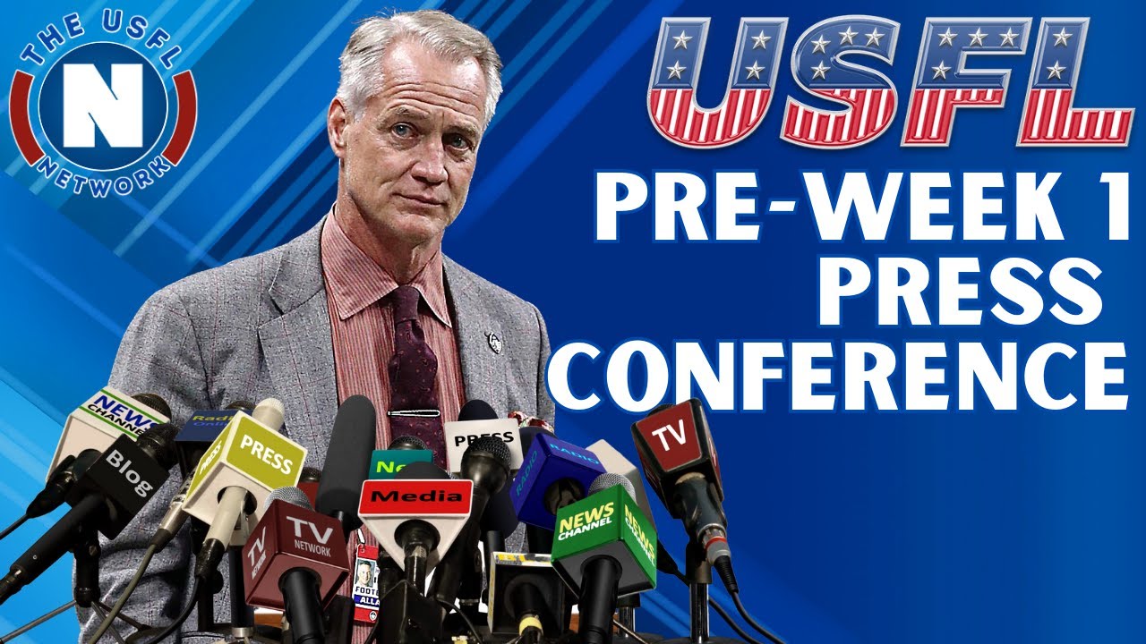 USFL Pre-Week 1 Media Press Conference with Daryl Johnston, Todd Haley, and Mike Pereira! #USFL